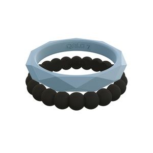 QALO silicone wedding ring bands work gym